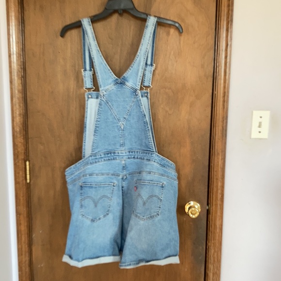 Relist 6/13 Levi’s denim jean short overall 20W - Picture 11 of 17